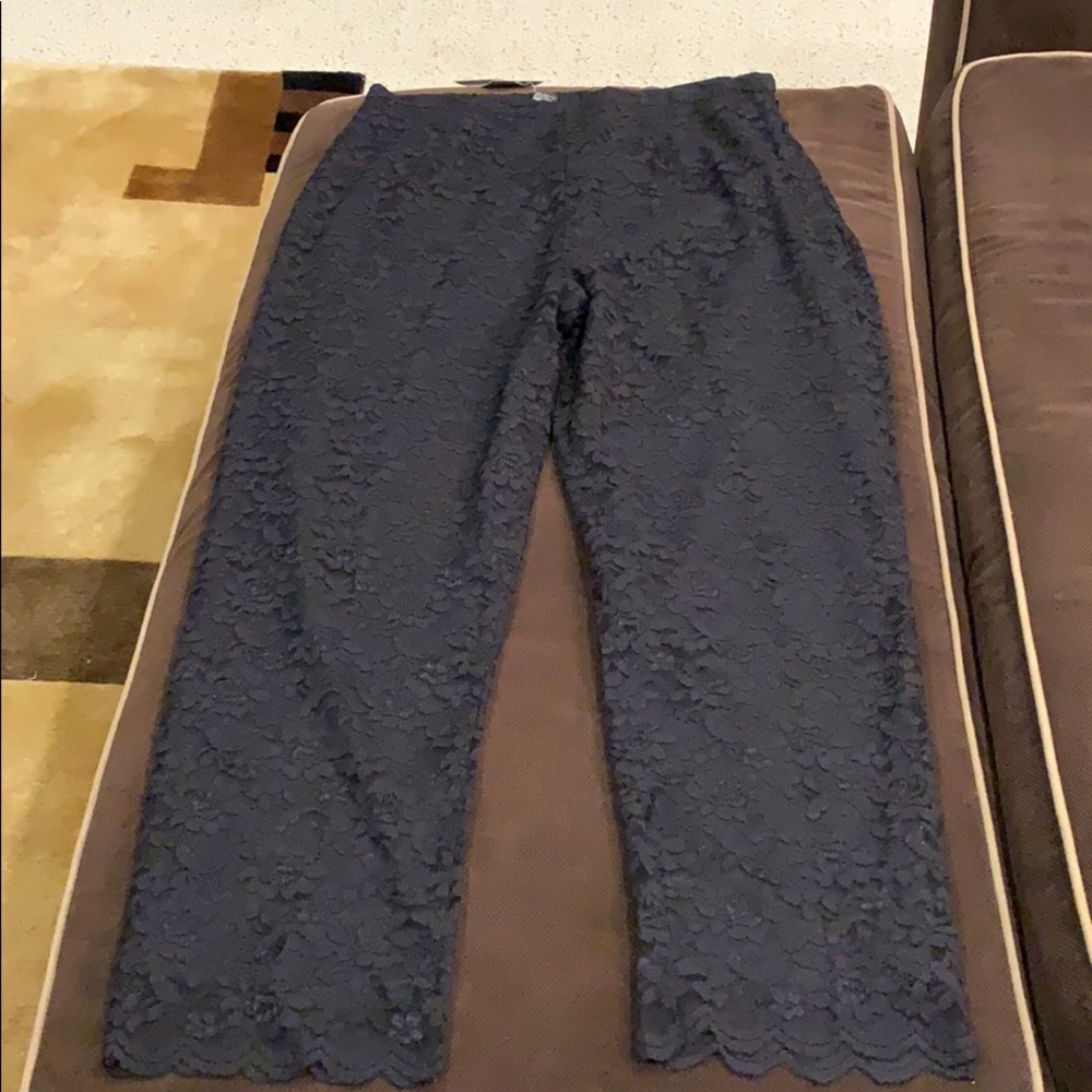 Black Lace Pants